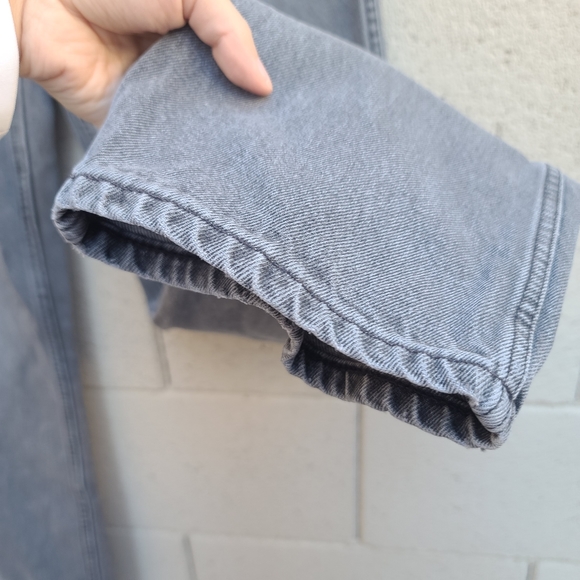 RE/DONE / Original 90s High Rise Loose Jeans in Vintage Ash Grey Size 29 - Picture 8 of 11